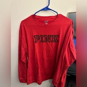 VICTORIAS SECRET PINK LONG SLEEVE SHIRT MEDIUM